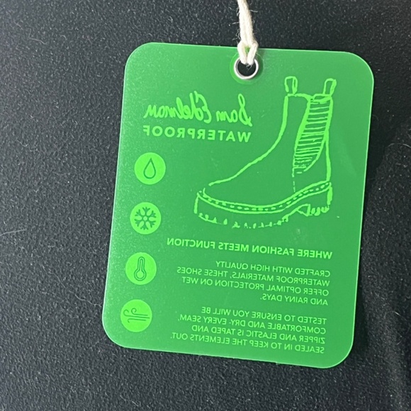 Sam Edelman Gray Laguna Leather lug Outsole Chelsea Boots Women's Size 7.5M - Picture 3 of 13